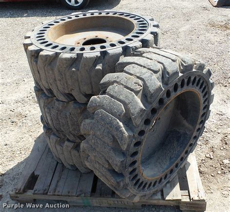 used 12-16.5 skid steer tires|12 16.5 solid tires.